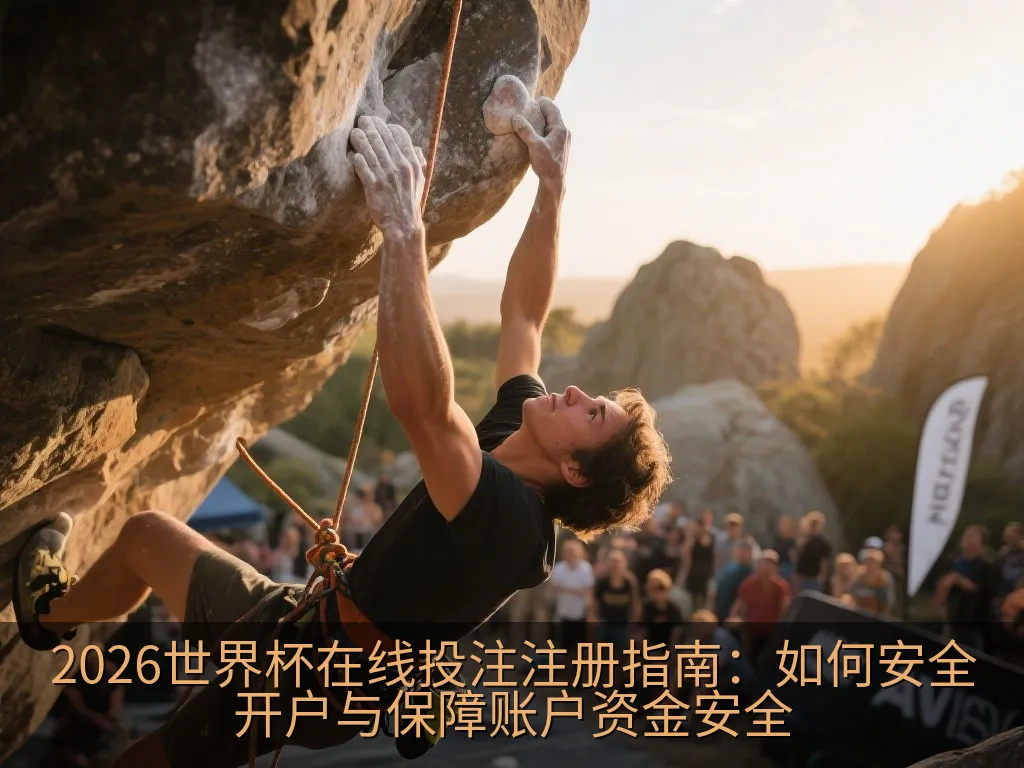 2026世界杯在线投注注册指南：如何安全开户与保障账户资金安全